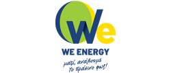 We energy logo